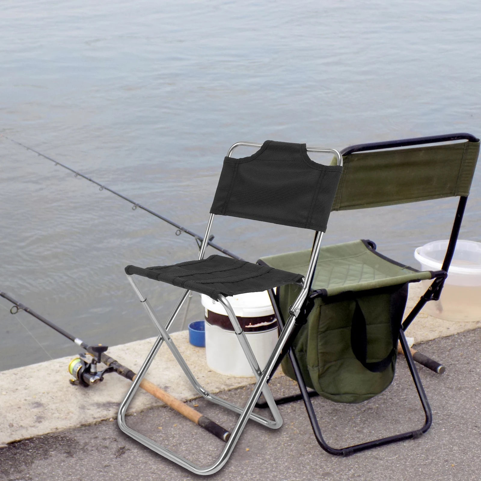 1pc Folding Chair Portable Small Folding Chair Small Camping Stool for Outdoors Fishing BBQ Travel Black Multi-function
1pc Folding Chair Portable Small Folding Chair Small Camping Stool for Outdoors Fishing BBQ Travel Black Multi-function