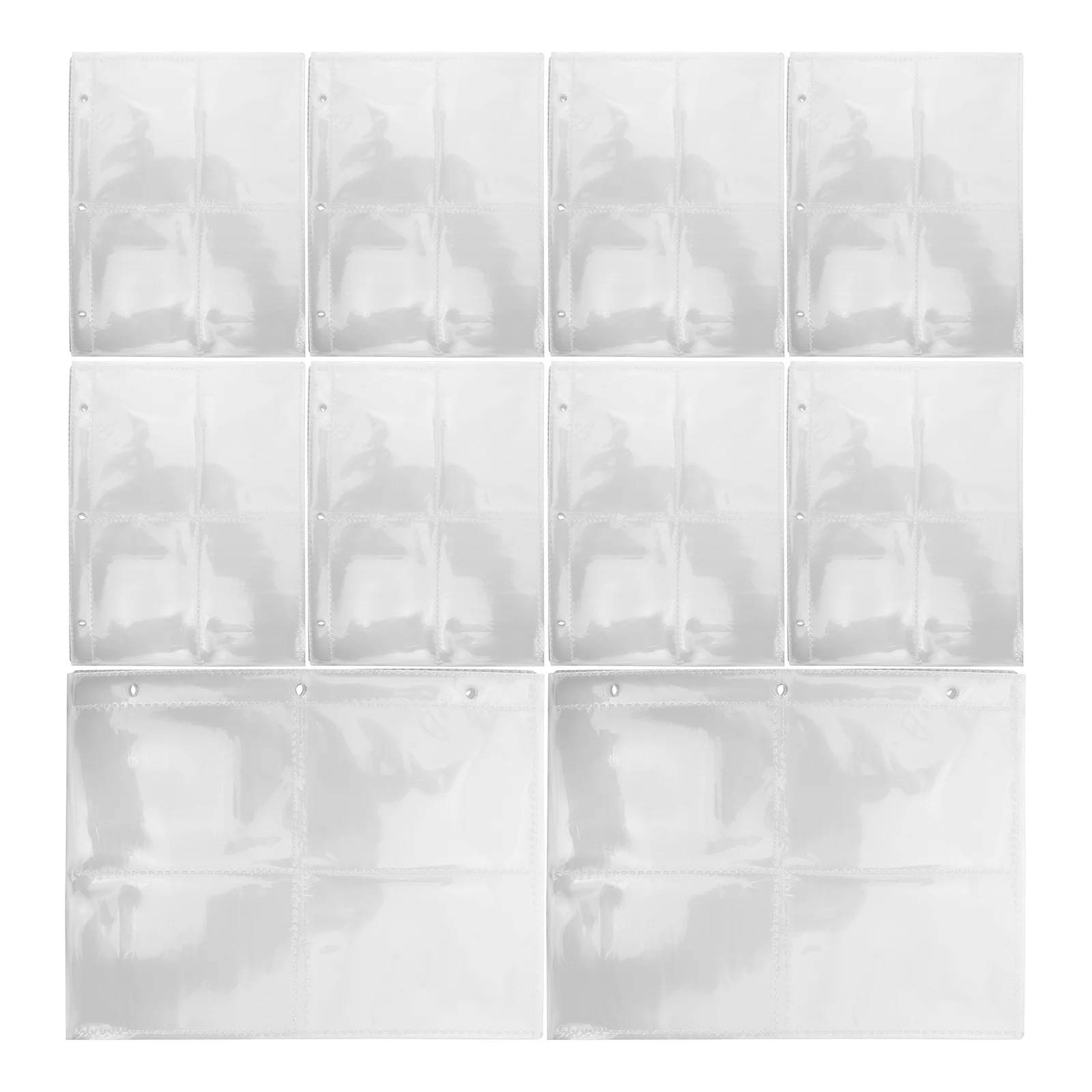 50pcs Sleeves For Baseball Soccer Hockey Cards Trading Card Protectors Storage Binder Pages Sport Card Holders
50pcs Sleeves For Baseball Soccer Hockey Cards Trading Card Protectors Storage Binder Pages Sport Card Holders