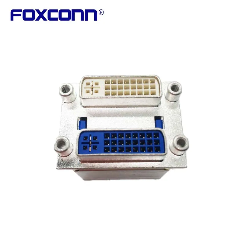 DVI STRAIGHT/BEND FOOT PC TV DISPLAY INTERFACE CONNECTOR Hd Video Jack DVI24+5 TO 24+5 DOUBLE LAYER BASE Foxconn
DVI STRAIGHT/BEND FOOT PC TV DISPLAY INTERFACE CONNECTOR Hd Video Jack DVI24+5 TO 24+5 DOUBLE LAYER BASE Foxconn