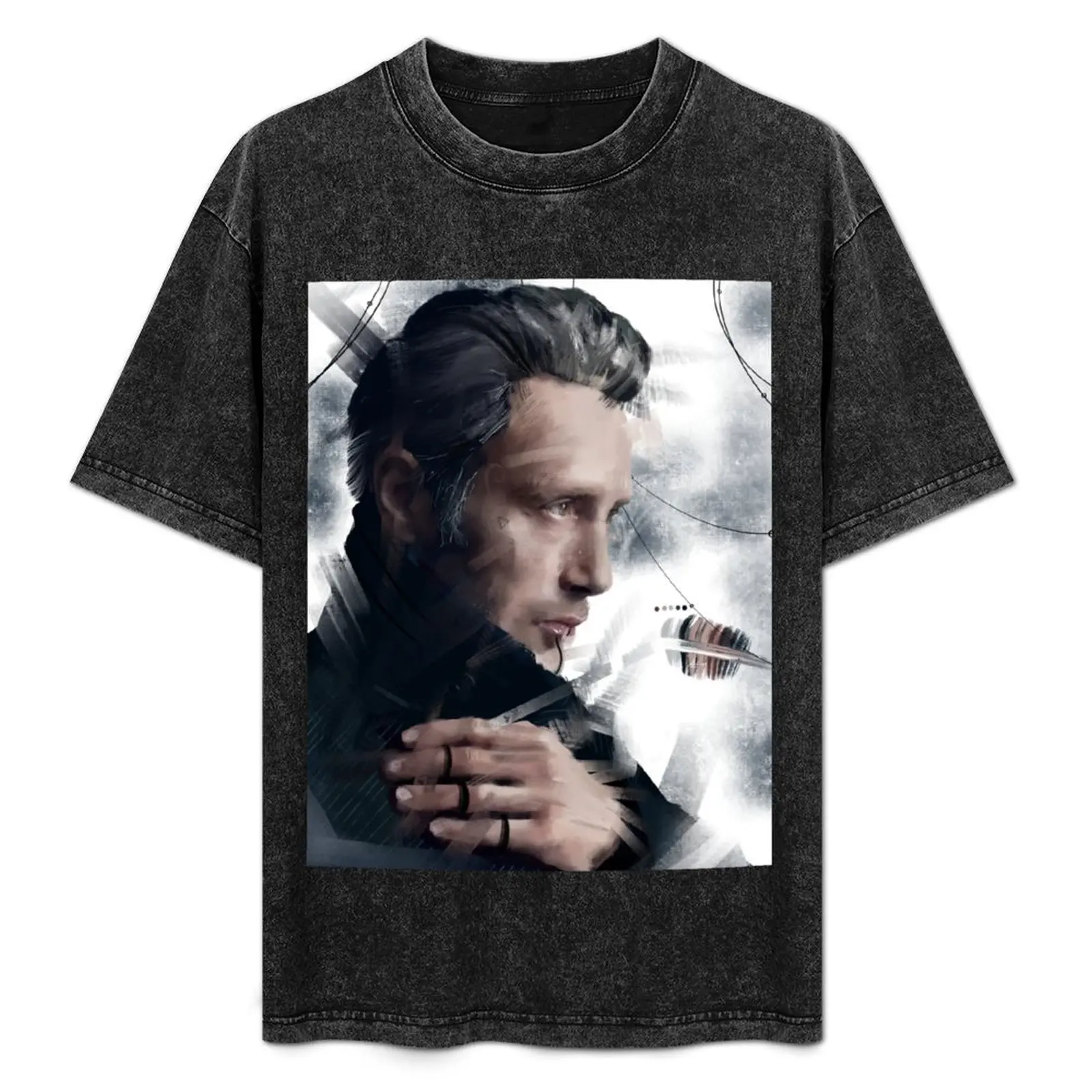Mads Mikkelsen T-Shirt Casual Loose Short Sleeve Tee for Men
Mads Mikkelsen T-Shirt Casual Loose Short Sleeve Tee for Men
