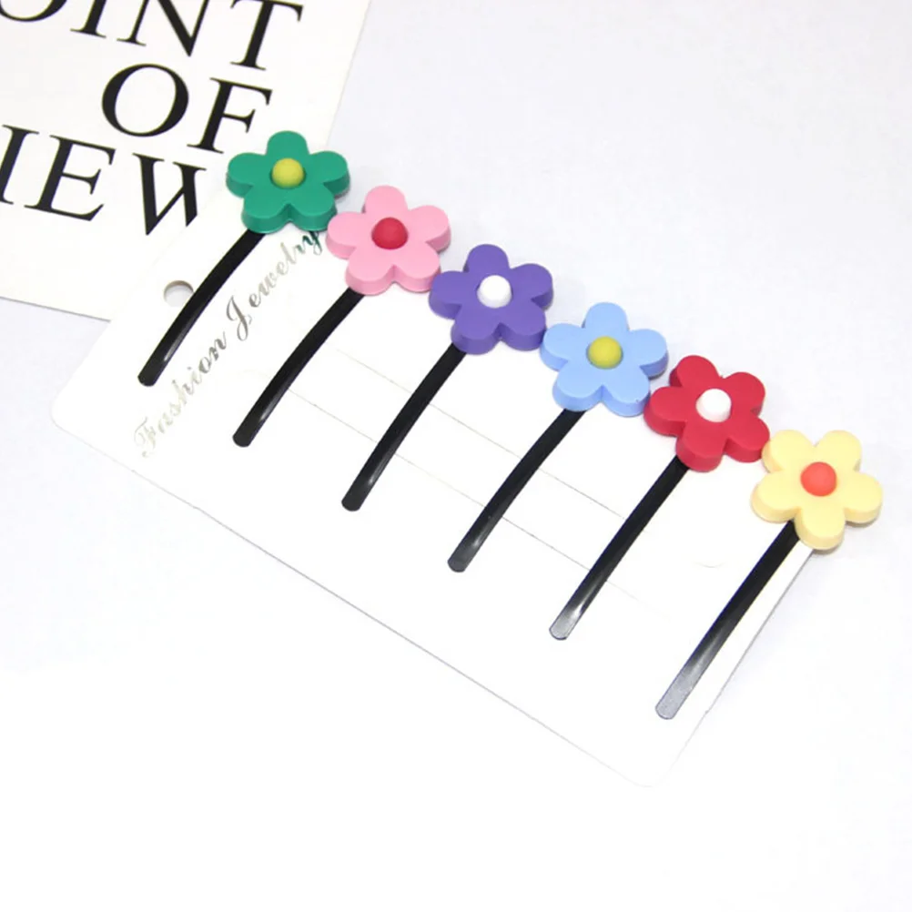 6Pcs Small Flower Hair Clips Cute Pastel Hairpins for Women Fashion Side Bang Clips Comfortable Skin-Friendly Headpiece
6Pcs Small Flower Hair Clips Cute Pastel Hairpins for Women Fashion Side Bang Clips Comfortable Skin-Friendly Headpiece