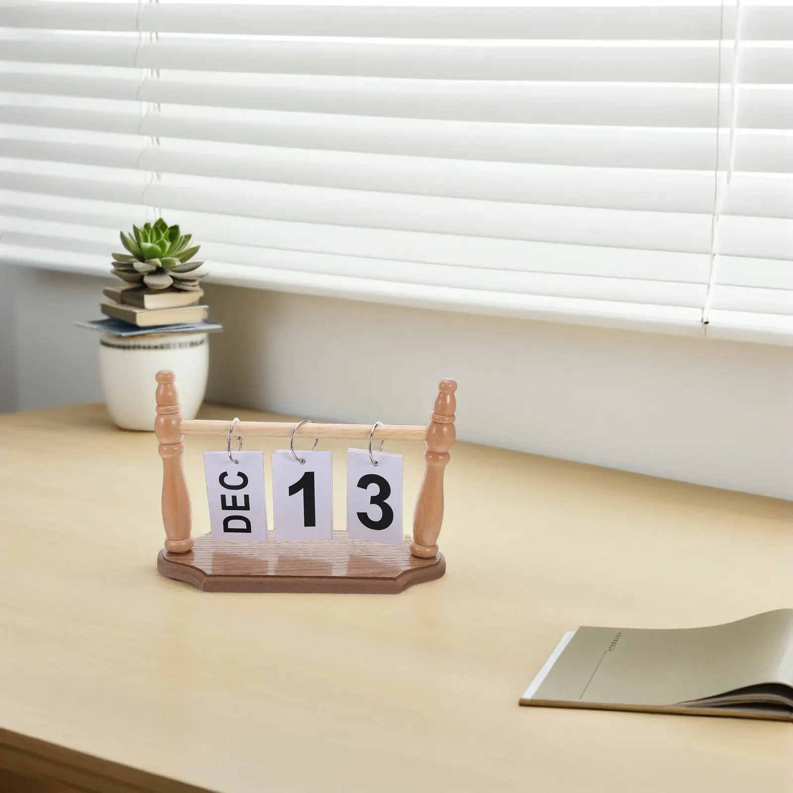 Wood Flip Perpetual Desk Calendar Rustic Standing Tabletop Monthly Planner Reusable Detachable Turn Page Month Date Display
Wood Flip Perpetual Desk Calendar Rustic Standing Tabletop Monthly Planner Reusable Detachable Turn Page Month Date Display