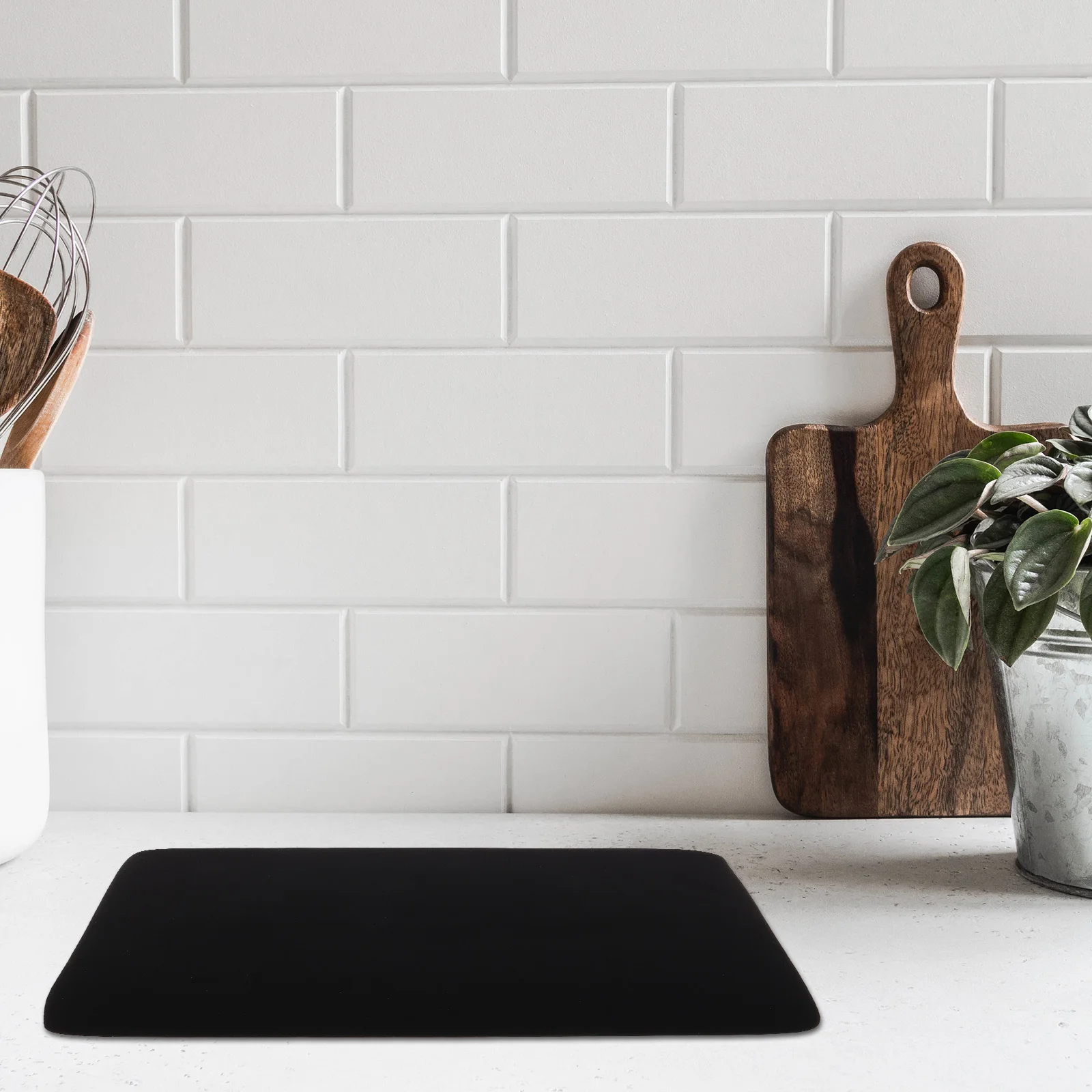 Kitchen Draining Mat Minimalist Design High Absorbency Quick Drying Easy Clean Coaster for Cups Bowls Dishes Countertop Sink
Kitchen Draining Mat Minimalist Design High Absorbency Quick Drying Easy Clean Coaster for Cups Bowls Dishes Countertop Sink