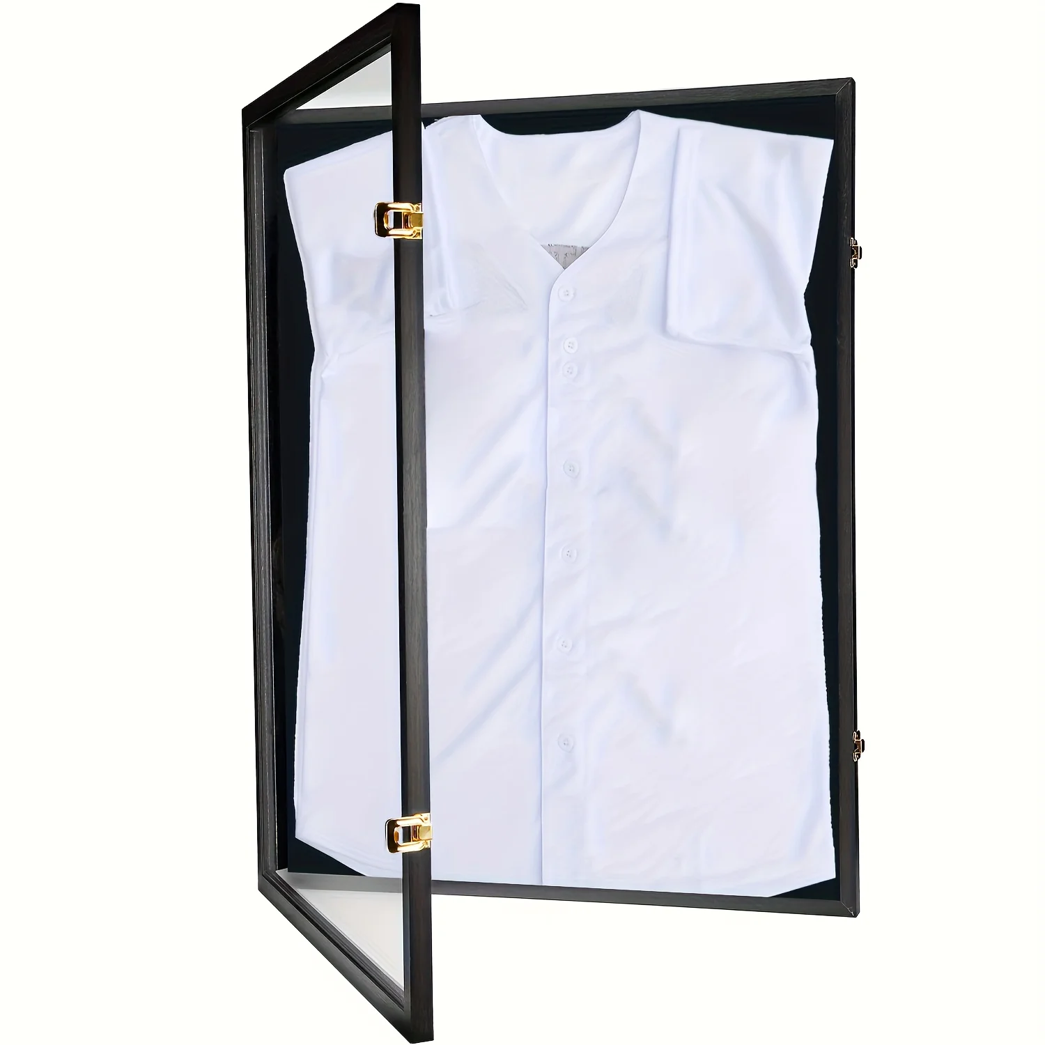 Jersey Display Frame Case Lockable, Large Sport Jersey Shadow Box with 98% UV Protection Acrylic And Hanger for Baseball Basketball Football Soccer Hockey Shirt And Uniform, Black, Christmas Decor
Jersey Display Frame Case Lockable, Large Sport Jersey Shadow Box with 98% UV Protection Acrylic And Hanger for Baseball Basketball Football Soccer Hockey Shirt And Uniform, Black, Christmas Decor