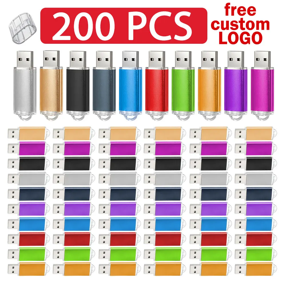 200pcs wholesale Usb 2.0 Flash Drive Pendrive 128mb 1GB 2GB Colorful Pen Drive 4GB 8GB 16GB 32GB 64GB Business Free Custom Logo
200pcs wholesale Usb 2.0 Flash Drive Pendrive 128mb 1GB 2GB Colorful Pen Drive 4GB 8GB 16GB 32GB 64GB Business Free Custom Logo