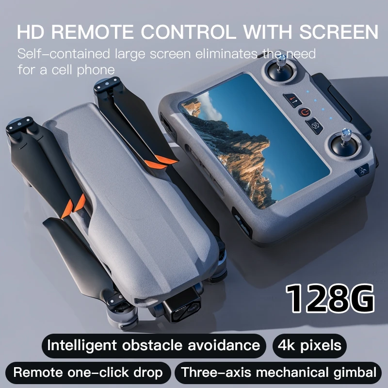 Profesional Drone with 8K HD Camera 3-axis gimbal Aerial Photography Obstacle Avoidance Brushless FPV GPS Dron RC Quadcopter
Profesional Drone with 8K HD Camera 3-axis gimbal Aerial Photography Obstacle Avoidance Brushless FPV GPS Dron RC Quadcopter