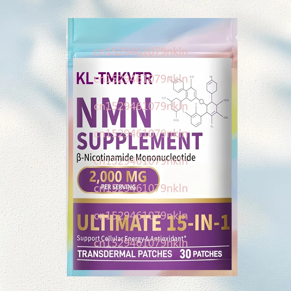 30 Patches Liposomal NMN Transdermal Patches with Resveratrol, TMG, CoQ10,Glutathione for Cellular Support
30 Patches Liposomal NMN Transdermal Patches with Resveratrol, TMG, CoQ10,Glutathione for Cellular Support