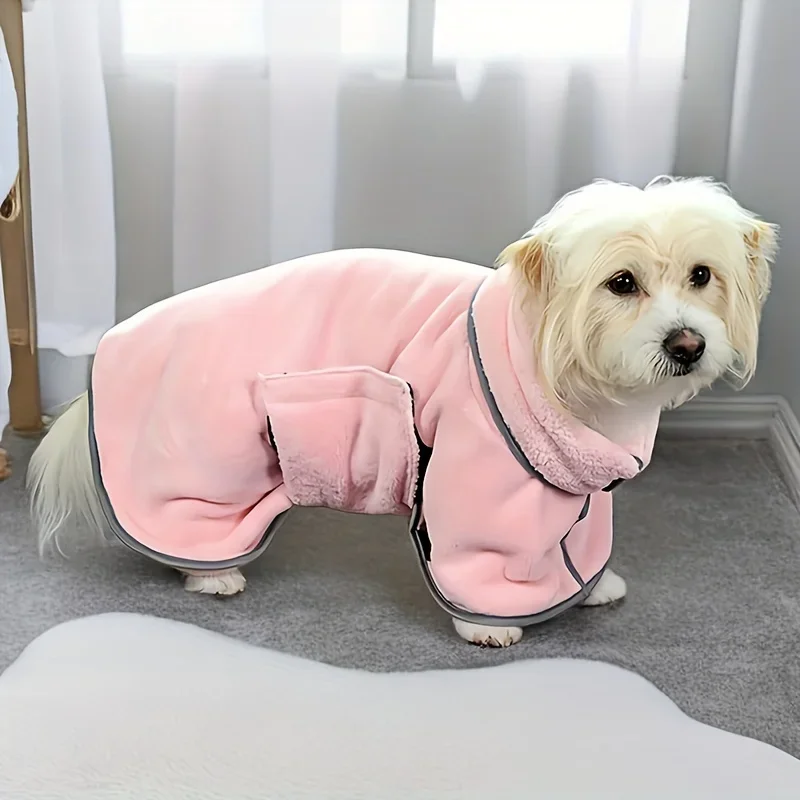 1pc Dog Absorbent Bath Towel, Pet Cooling Absorbent Bathrobe, Bath Towel For Pet Cleaning, Dog Pet Wash Towel
1pc Dog Absorbent Bath Towel, Pet Cooling Absorbent Bathrobe, Bath Towel For Pet Cleaning, Dog Pet Wash Towel