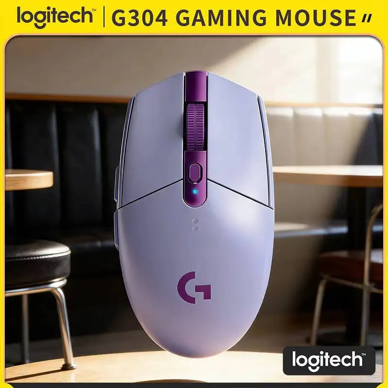 Игровая мышь Logitech G304, беспроводная 2,4 ГГц, 12000 DPI, 6 программируемых кнопок, профессиональная производительность для киберспорта
Игровая мышь Logitech G304, беспроводная 2,4 ГГц, 12000 DPI, 6 программируемых кнопок, профессиональная производительность для киберспорта