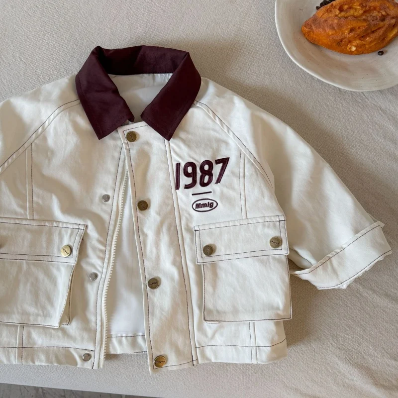 Spring Autumn Cotton Windproof Outerwear for Teenagers Plus Size Children's Cloth Boys Coat Overcoat Jacket Windbreak 2025 Brown
Spring Autumn Cotton Windproof Outerwear for Teenagers Plus Size Children's Cloth Boys Coat Overcoat Jacket Windbreak 2025 Brown