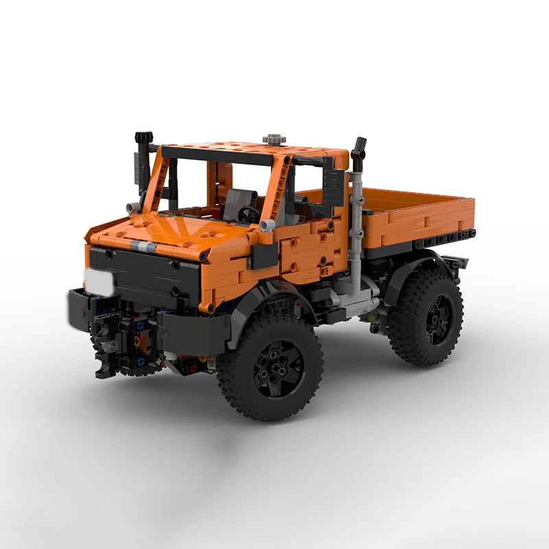 1266pcs MOC Unimog U1400 Snowplow Forded Alternate Build Technical Model Building Blocks Architecture Toys Christmas Gift DIY
1266pcs MOC Unimog U1400 Snowplow Forded Alternate Build Technical Model Building Blocks Architecture Toys Christmas Gift DIY