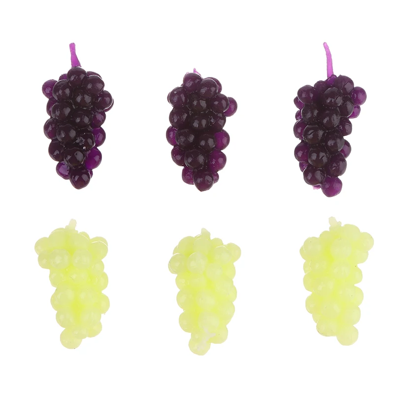 6Pcs/set 1:12 Dollhouse Miniature Purple Green Grape Dollhouse Food Doll House Accessories Toys
6Pcs/set 1:12 Dollhouse Miniature Purple Green Grape Dollhouse Food Doll House Accessories Toys