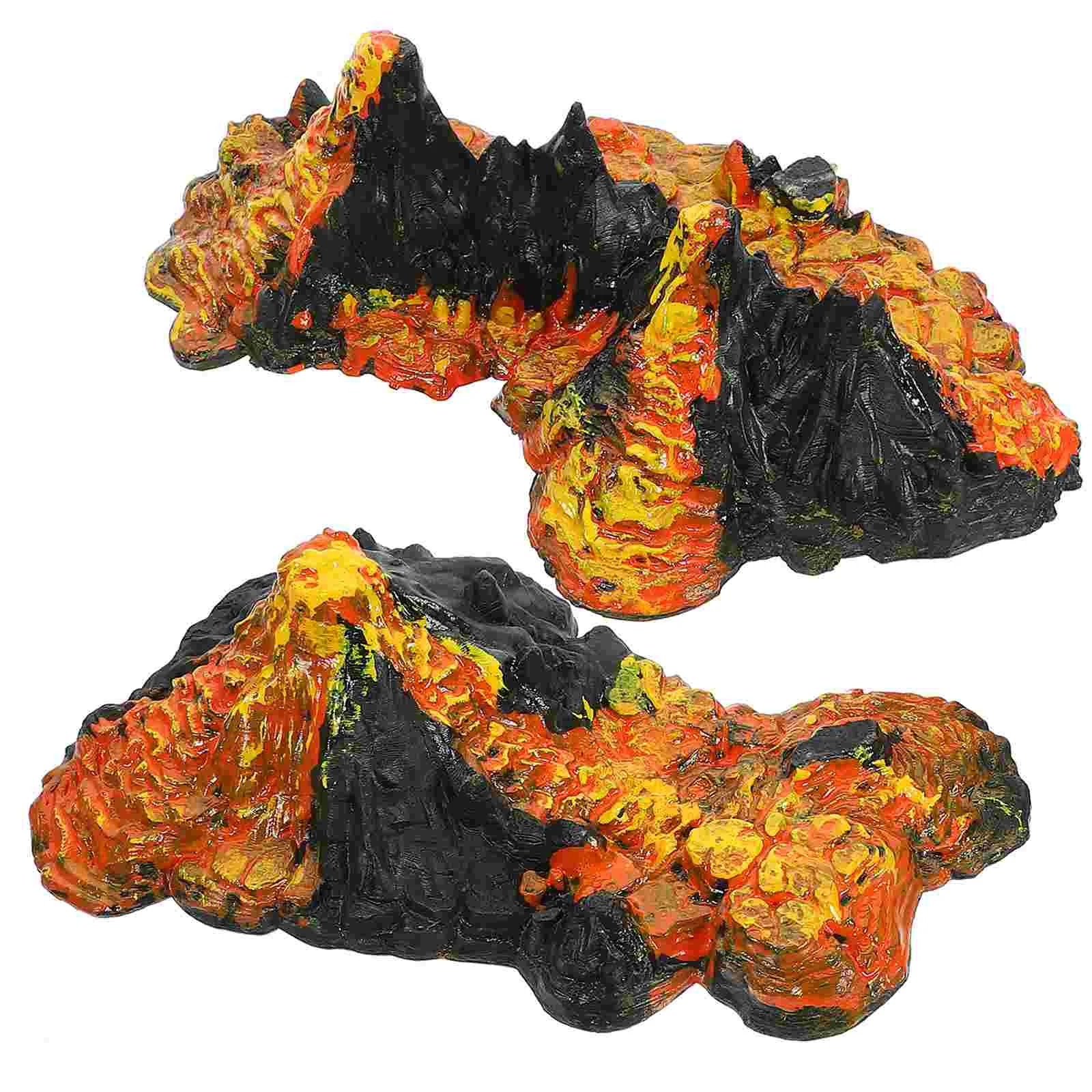 2 Pcs Simulated Volcano Model Decor Models Adornments Air Artificial Fake Soft Rubber Toys for Kid Micro Landscape Decoration
2 Pcs Simulated Volcano Model Decor Models Adornments Air Artificial Fake Soft Rubber Toys for Kid Micro Landscape Decoration