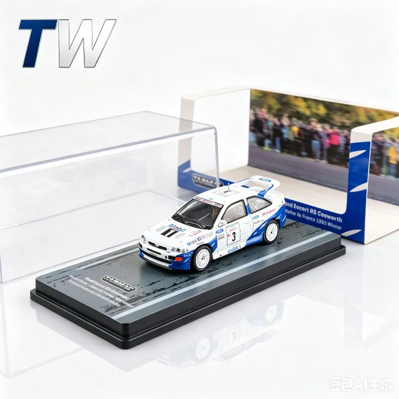 TW 1:64 Ford Escort RS No. 3 alloy die-casting car model simulation ornament, adult collectibles, holiday gifts, boys' toys.
TW 1:64 Ford Escort RS No. 3 alloy die-casting car model simulation ornament, adult collectibles, holiday gifts, boys' toys.
