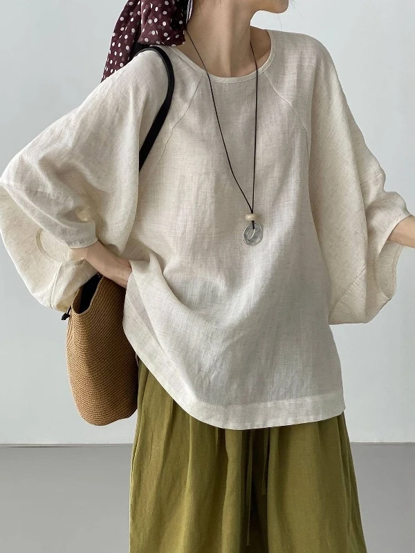 Korean Japanese Brand Lantern Sleeve T-Shirt Women's Summer Thin Large Size High-End Sun Protection Shirt Cover up Top
Korean Japanese Brand Lantern Sleeve T-Shirt Women's Summer Thin Large Size High-End Sun Protection Shirt Cover up Top