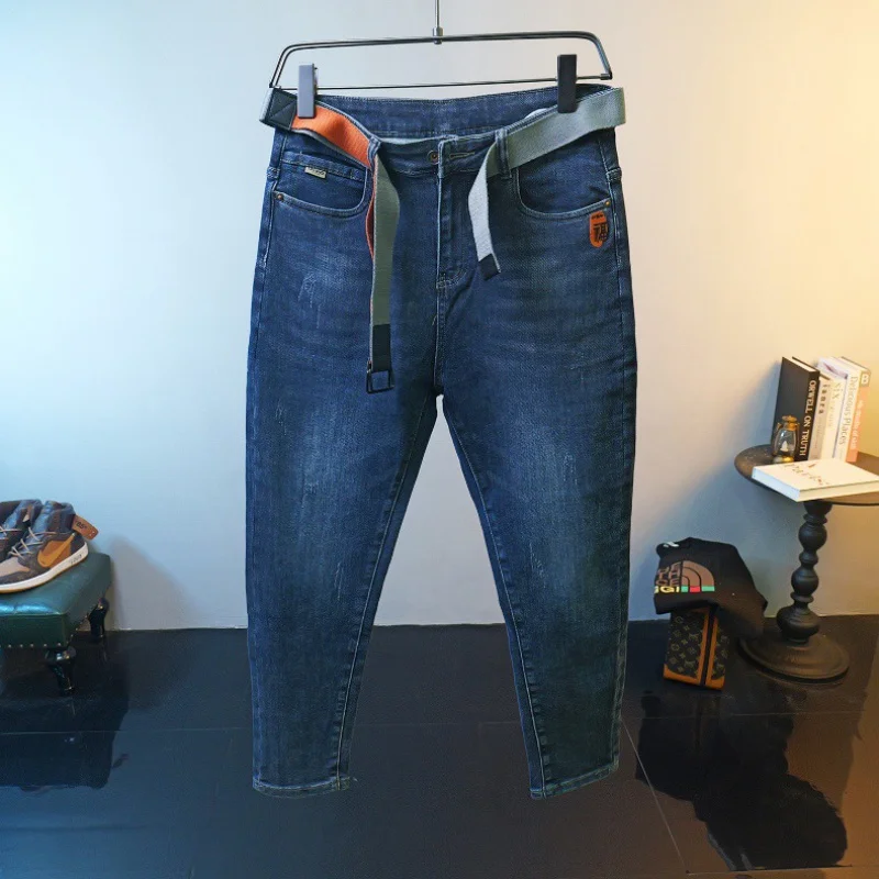 Embroidered Jeans Men's 2023 New Fall/Winter Slim All-Matching Fashion Skinny Stretch Pants Men's Clothing Men's Pants
Embroidered Jeans Men's 2023 New Fall/Winter Slim All-Matching Fashion Skinny Stretch Pants Men's Clothing Men's Pants