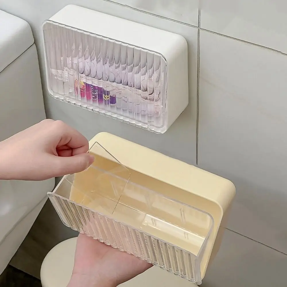 Wall Mounted Toilet Storage Box Adhesive Dustproof Bathroom Organizer Waterproof Multifunctional Cotton Pad Storage Rack Cabinet
Wall Mounted Toilet Storage Box Adhesive Dustproof Bathroom Organizer Waterproof Multifunctional Cotton Pad Storage Rack Cabinet