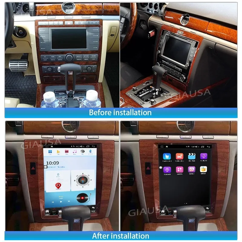 8G+256G Android 13 For Volkswagen Phaeton 2003-2013 Car Radio Multimedia Player Stereo GPS Bluetooth Navigation 2 Din Head Unit
8G+256G Android 13 For Volkswagen Phaeton 2003-2013 Car Radio Multimedia Player Stereo GPS Bluetooth Navigation 2 Din Head Unit