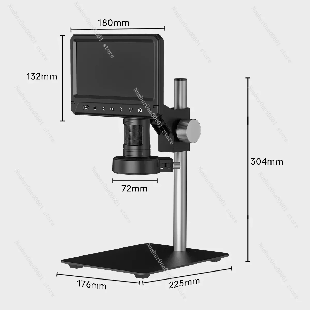 10.1-inch Electron Microscope IPS Screen Digital Microscope Maintenance Magnifying Glass Industrial Microscope
10.1-inch Electron Microscope IPS Screen Digital Microscope Maintenance Magnifying Glass Industrial Microscope