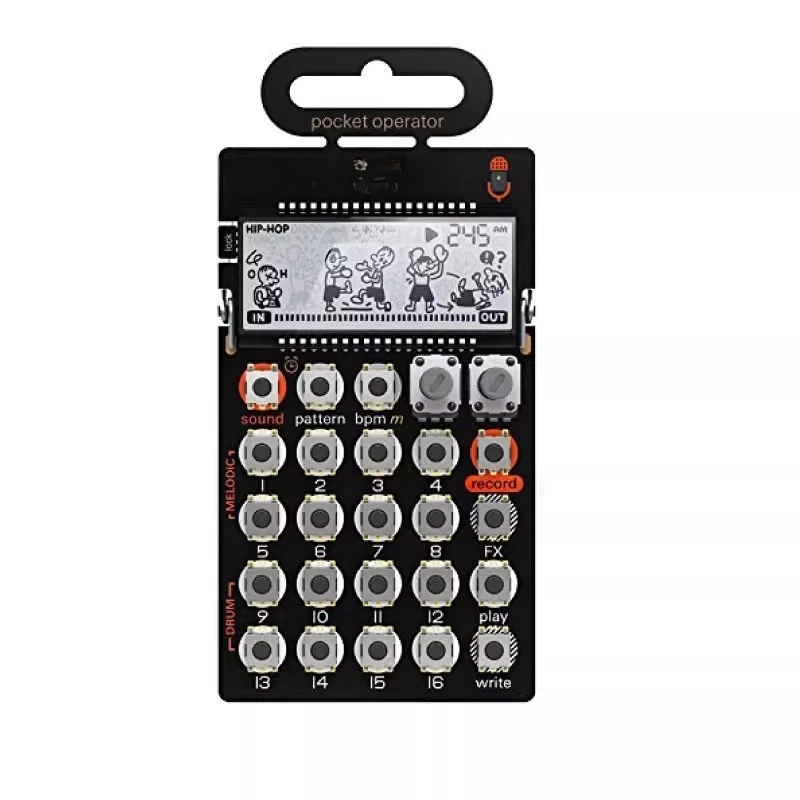 PO-33 K. O Карманный семплер синтезатора для электронной музыкальной клавиатуры
PO-33 K. O Карманный семплер синтезатора для электронной музыкальной клавиатуры