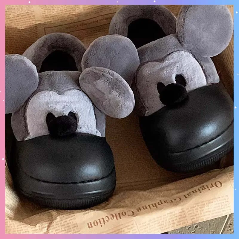 Mickey Cotton Slippers Disney Cartoon Cute House Shoes Autumn Winter Women Men Anti-Slip Slippers Home Outdoor Kawaii Shoes Gift
Mickey Cotton Slippers Disney Cartoon Cute House Shoes Autumn Winter Women Men Anti-Slip Slippers Home Outdoor Kawaii Shoes Gift