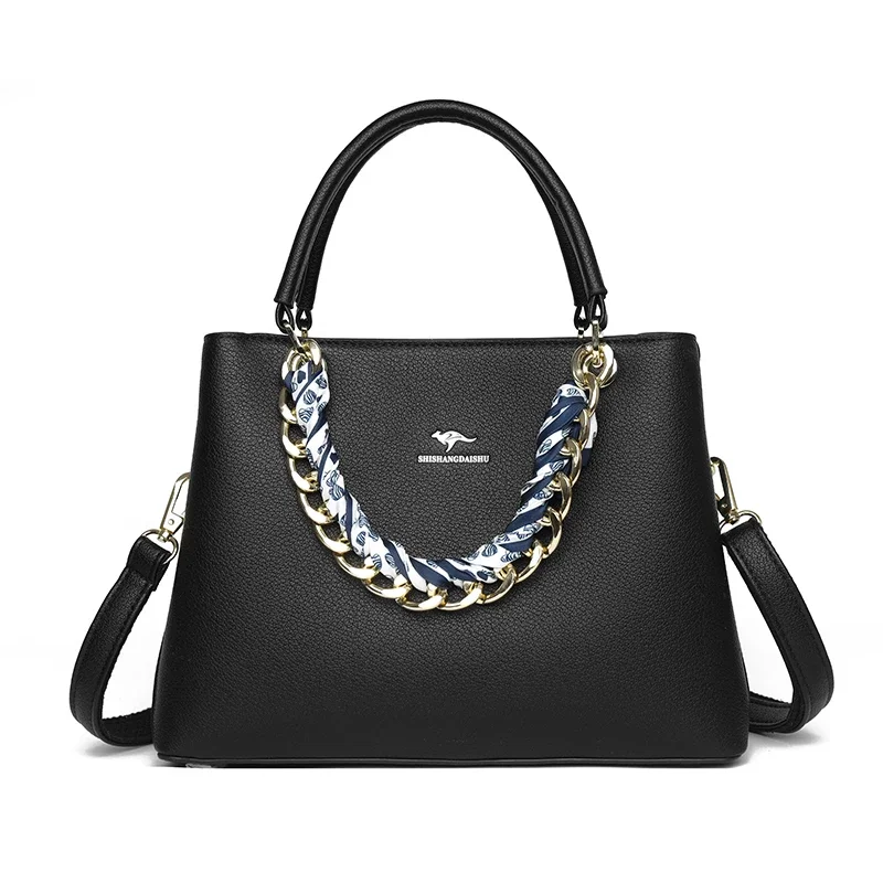 Luxury Designer New High Quality Soft PU Leather Women's Chain Crossbody Bags Female Square Bags Shoulder Bags Bolsos Mujeres
Luxury Designer New High Quality Soft PU Leather Women's Chain Crossbody Bags Female Square Bags Shoulder Bags Bolsos Mujeres
