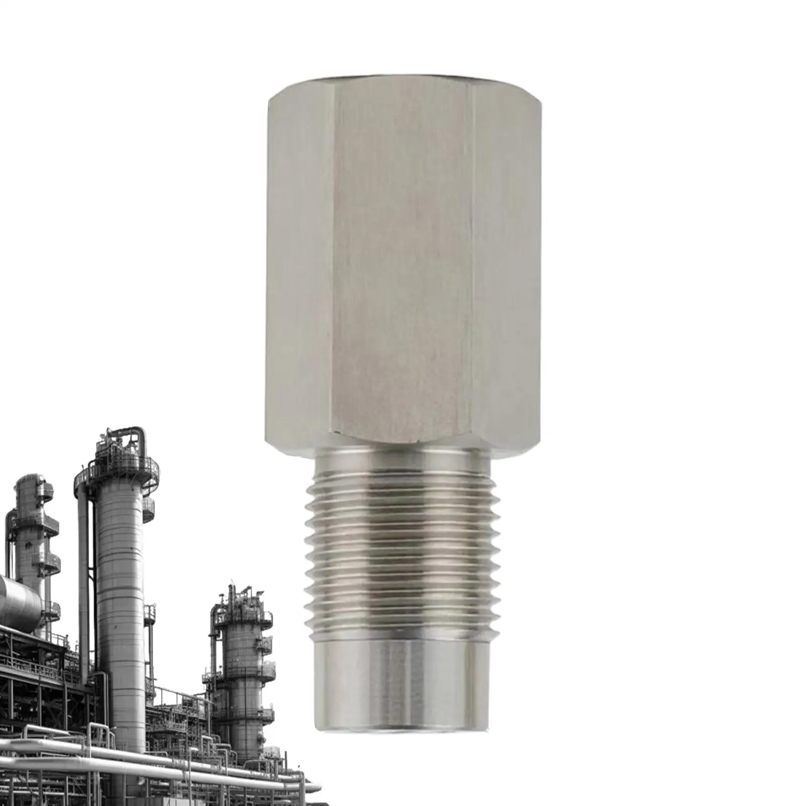 Extension Pipe Fitting Hose Adapter Stainless Steel Length 2.3 Inch Thread Size M181.5 Thread Leak-Proof Extension Pipe Fitting
Extension Pipe Fitting Hose Adapter Stainless Steel Length 2.3 Inch Thread Size M181.5 Thread Leak-Proof Extension Pipe Fitting