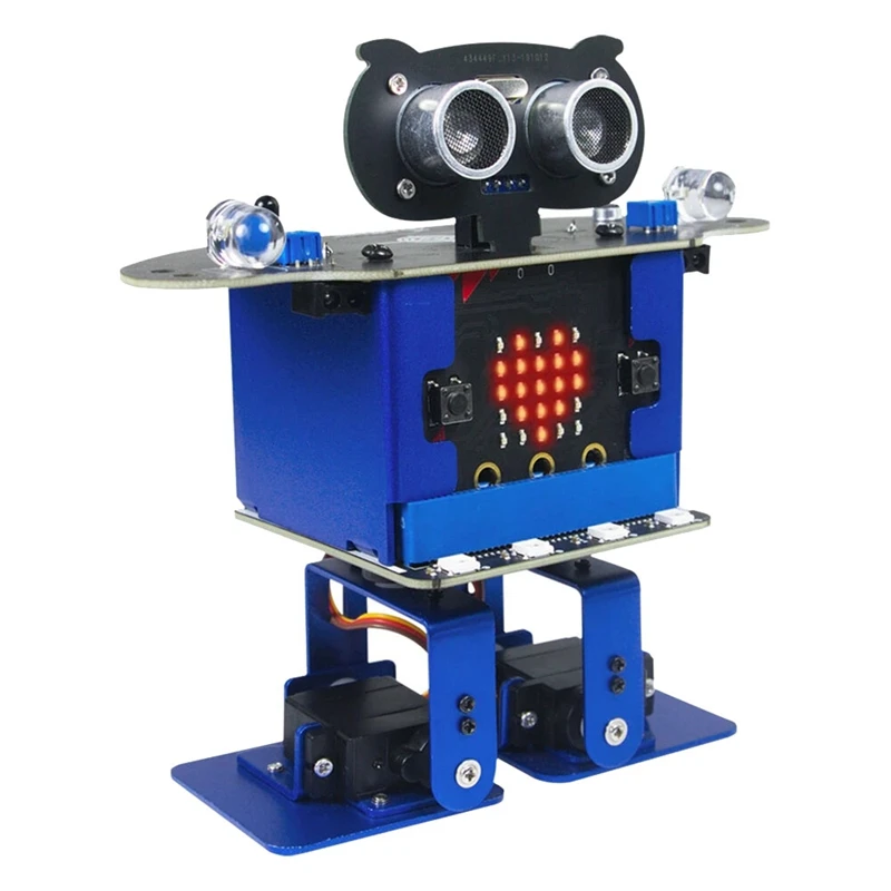 Happybot Programming Car +XR Scratch Biped Walking Dance Music Micro:Bit Motherboard APP
Happybot Programming Car +XR Scratch Biped Walking Dance Music Micro:Bit Motherboard APP
