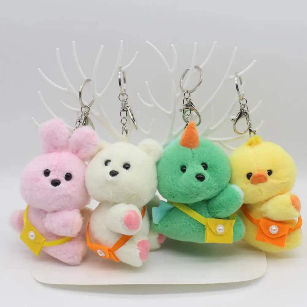 Portable Keychain Plush Plush Pendant Cute Chick Rabbit Bear Plush Keychain Soft Stuffed Doll Pendant for Backpack Decoration
Portable Keychain Plush Plush Pendant Cute Chick Rabbit Bear Plush Keychain Soft Stuffed Doll Pendant for Backpack Decoration