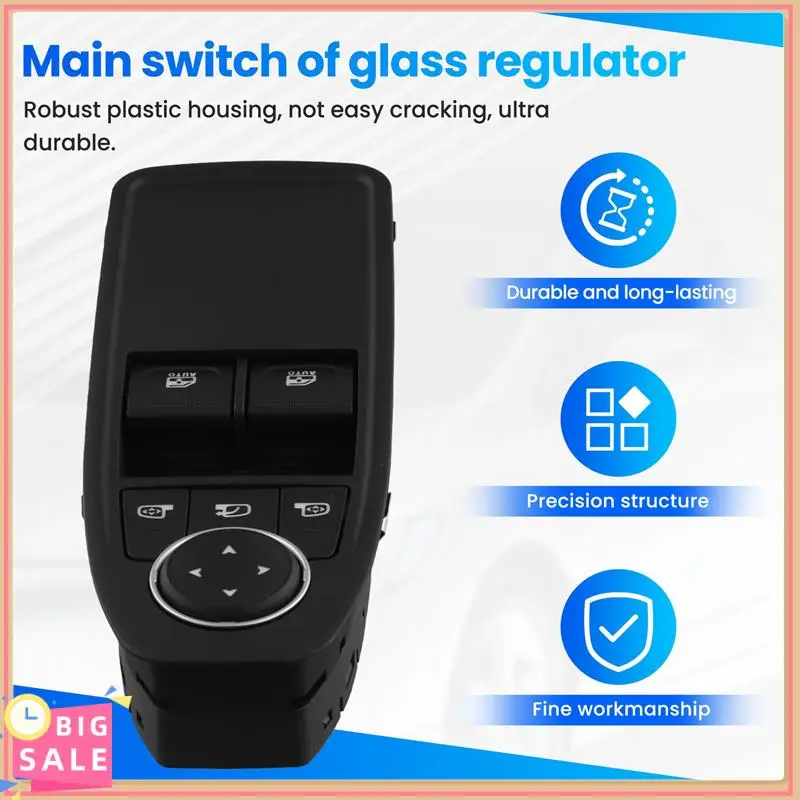 Better-Car Electric Power Window Switch Button 254102278R For Renault CLIO 2019-2023 Car Accessories LHD
Better-Car Electric Power Window Switch Button 254102278R For Renault CLIO 2019-2023 Car Accessories LHD