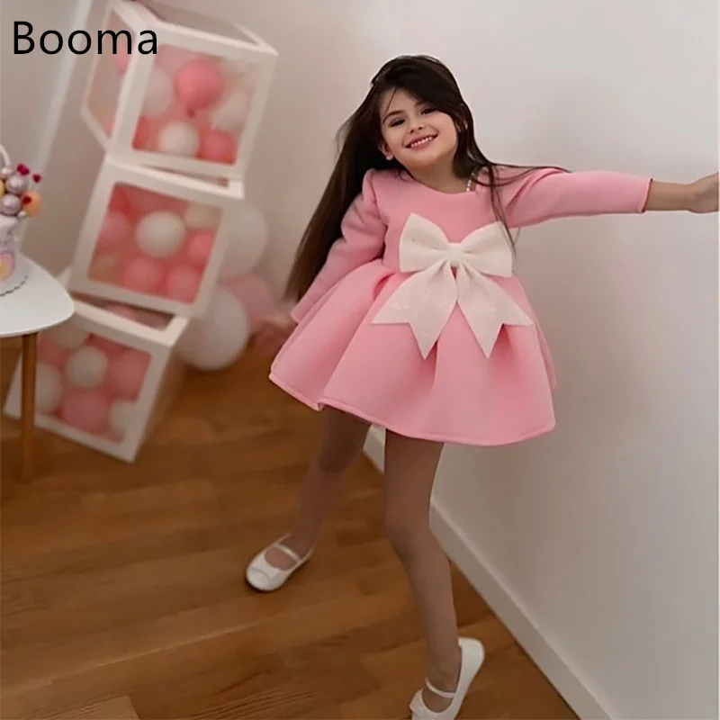 Booma Flowers A-Line Girl Dresses Wedding Party Dress for Kids Sleeveless Bow Girls Prom Gowns Customized 2025
Booma Flowers A-Line Girl Dresses Wedding Party Dress for Kids Sleeveless Bow Girls Prom Gowns Customized 2025