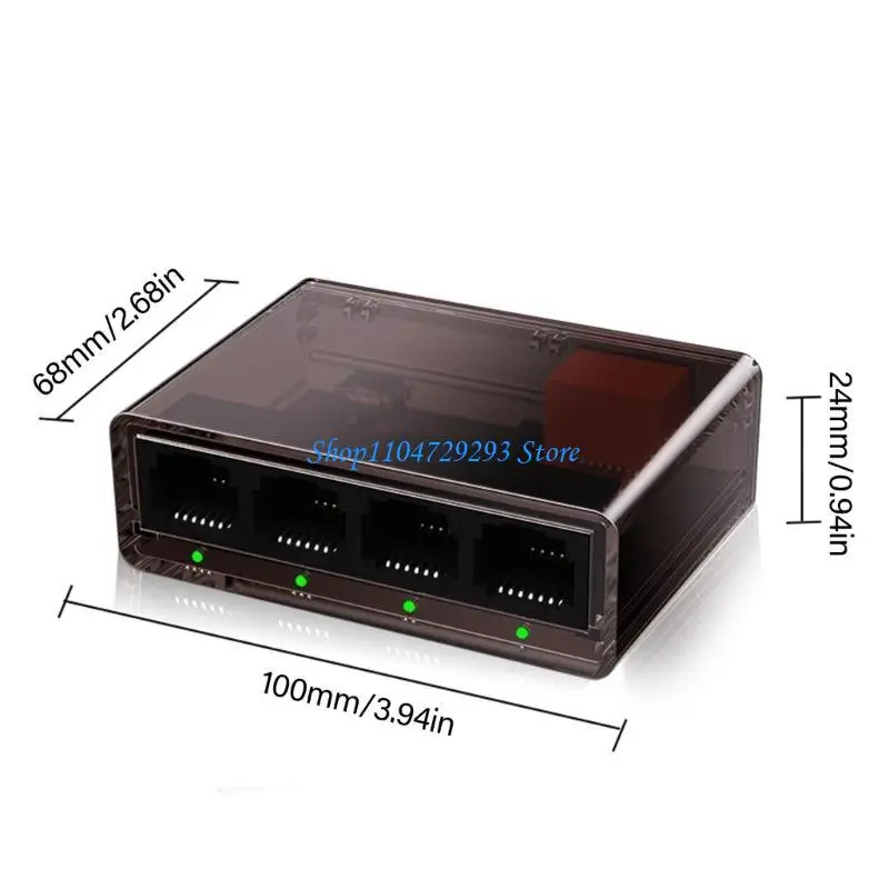 Y2GD Fast Transfer 5 Port Gigabit Networking Switcher 10/100/1000 Мбит/с для игр и четкой потоковой передачи
Y2GD Fast Transfer 5 Port Gigabit Networking Switcher 10/100/1000 Мбит/с для игр и четкой потоковой передачи