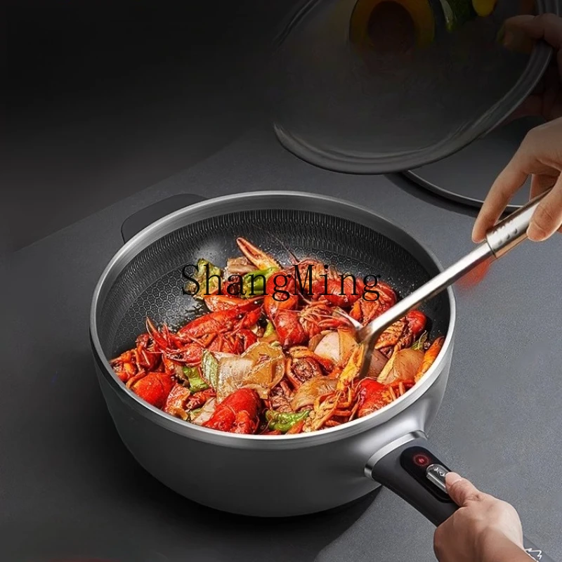ZYY electric wok integrated non-stick multi-functional electric cooking pot electric hot pot household large capacity
ZYY electric wok integrated non-stick multi-functional electric cooking pot electric hot pot household large capacity