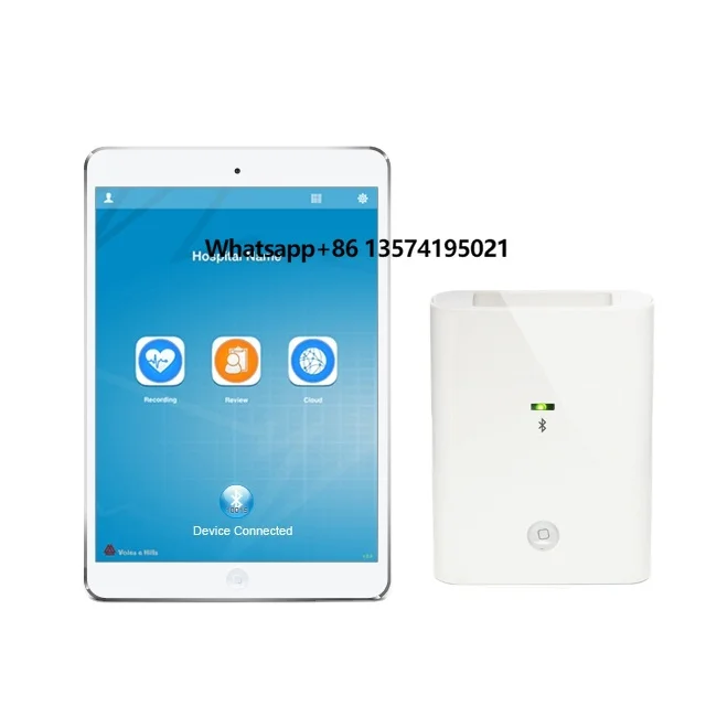 Medical Equipment Distribution Simultaneous 12-channel ECG Portable Wireless bluetooth in White for Hospital
Medical Equipment Distribution Simultaneous 12-channel ECG Portable Wireless bluetooth in White for Hospital