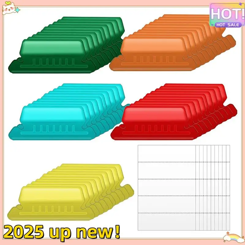 L47A-50 Pieces Hanging File Folder Labels With 50 Inserts, 2 Inch For Hanging File Folder Labels Hanging File Labels
L47A-50 Pieces Hanging File Folder Labels With 50 Inserts, 2 Inch For Hanging File Folder Labels Hanging File Labels