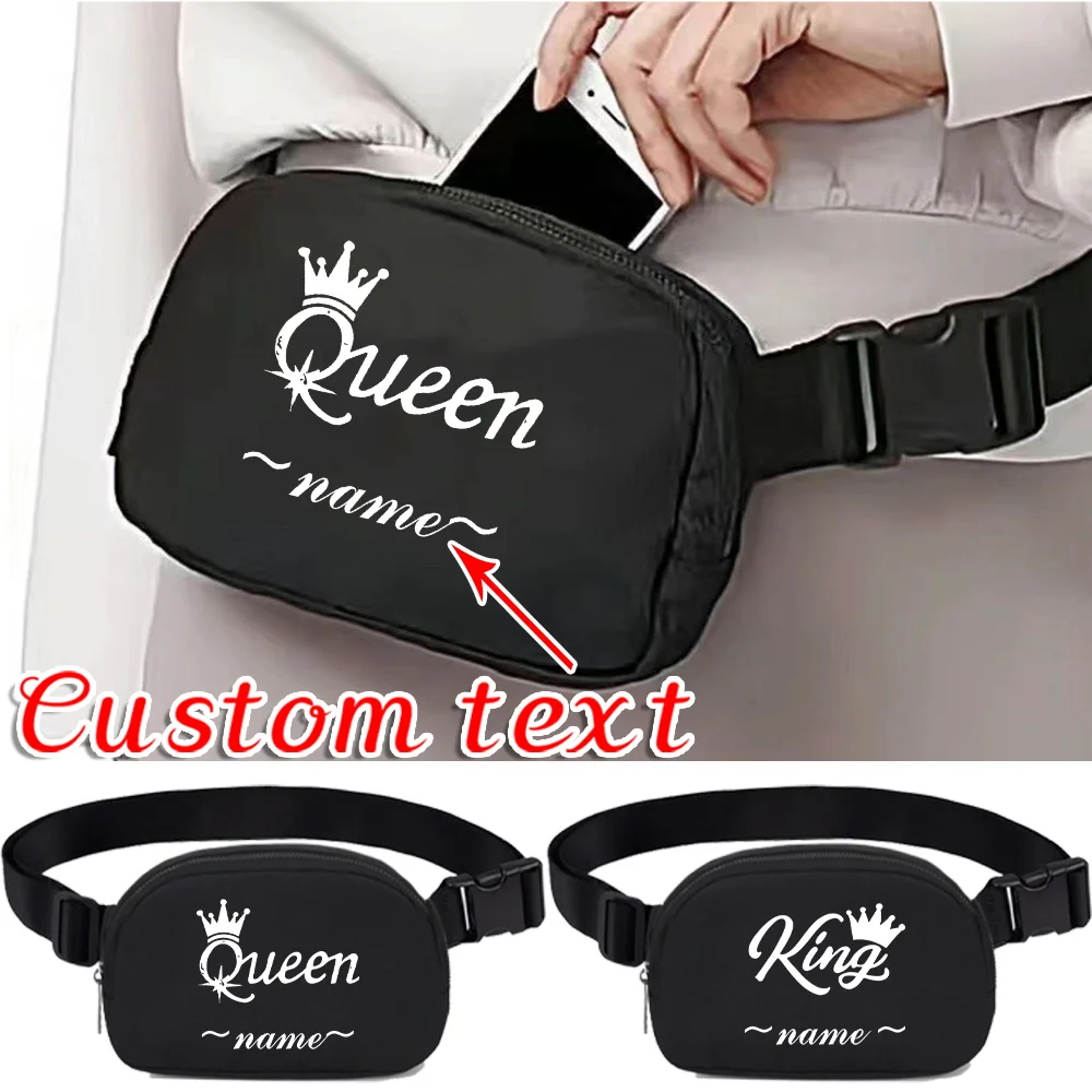 Personalized Customization Name Black Waist Bag Large Capacity Mobile Wallet Storage Bag High-quality Waist Bag
Personalized Customization Name Black Waist Bag Large Capacity Mobile Wallet Storage Bag High-quality Waist Bag