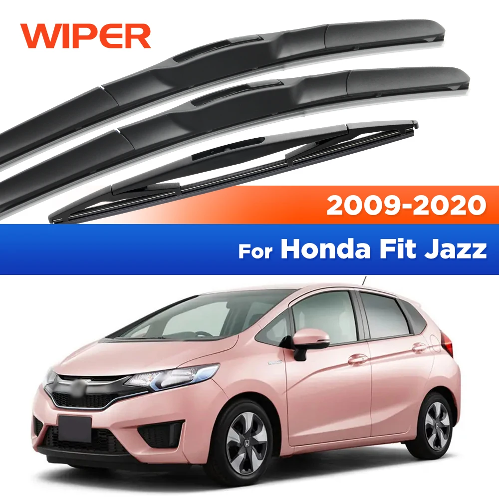 Wiper Front + Rear Wiper Blades Set Kit For Honda Fit Jazz MK2 MK3 2009-2017 2016 2015 2014 2010 Windshield Windscreen 26"14"14"
Wiper Front + Rear Wiper Blades Set Kit For Honda Fit Jazz MK2 MK3 2009-2017 2016 2015 2014 2010 Windshield Windscreen 26"14"14"
