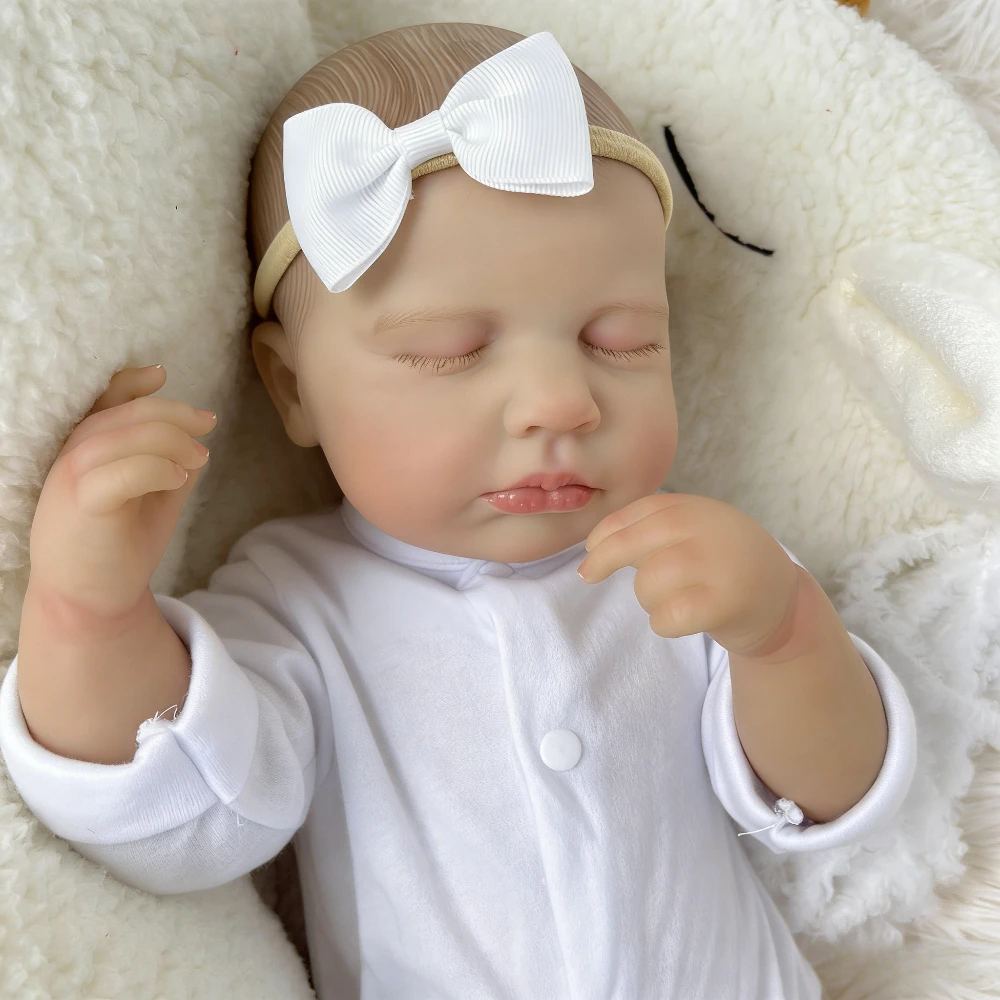 Реалистичная кукла-реборн 48 см (19 дюймов), ручной работы, с 3D-покрытием кожи, имитирующим тонкие кровеносные сосуды, станет идеальным подарком на день рождения.
Реалистичная кукла-реборн 48 см (19 дюймов), ручной работы, с 3D-покрытием кожи, имитирующим тонкие кровеносные сосуды, станет идеальным подарком на день рождения.