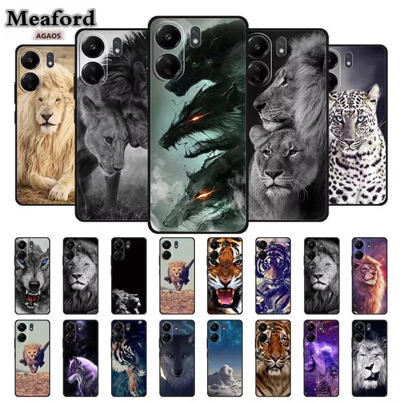 Phone Cases for Redmi 13C 13R Soft Silicone TPU Cover for Xiaomi Redmi13 C R Animal Wolf Funda Vividly Lion Tiger Capa 13 C R
Phone Cases for Redmi 13C 13R Soft Silicone TPU Cover for Xiaomi Redmi13 C R Animal Wolf Funda Vividly Lion Tiger Capa 13 C R