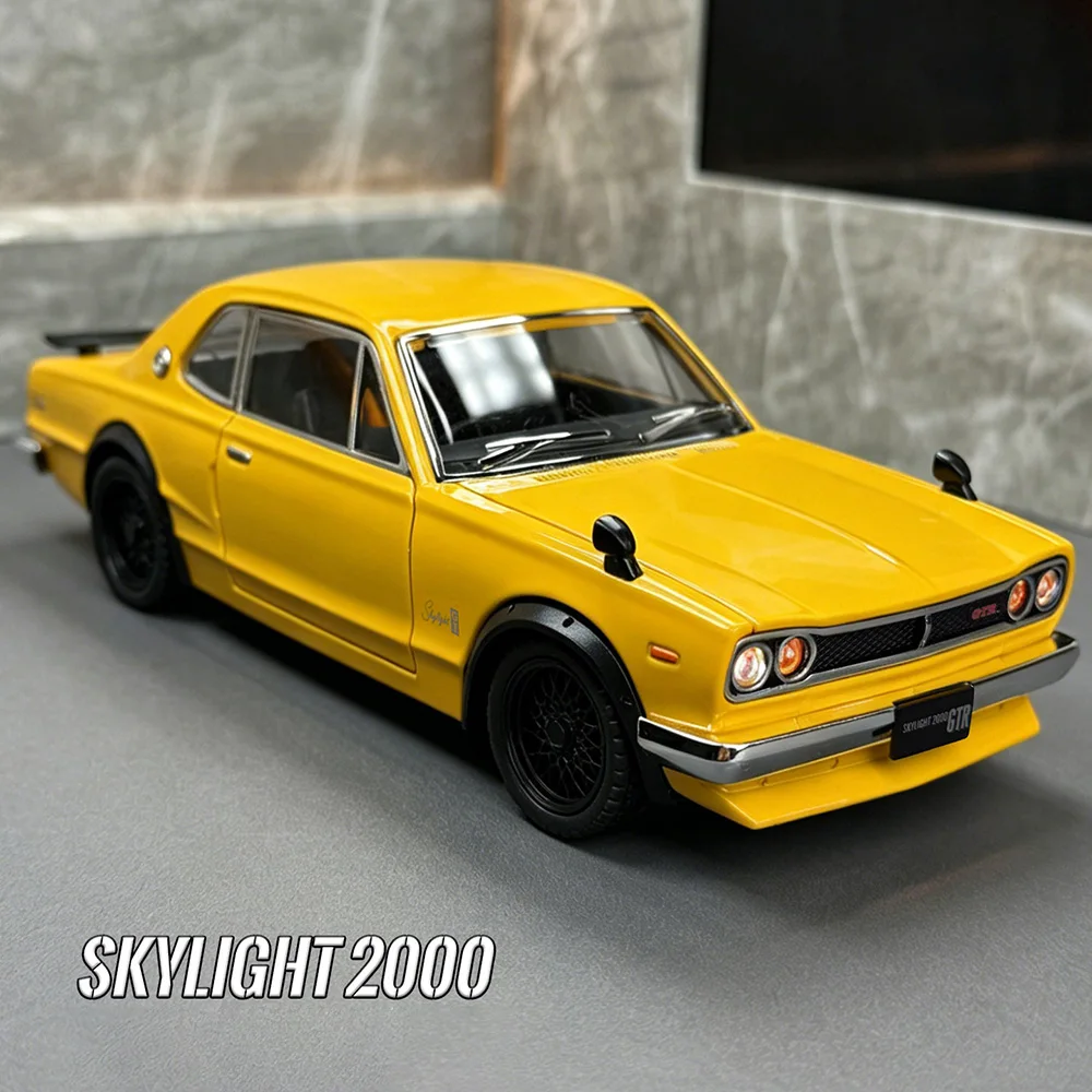 1:24 Skyline GTR Mitsubishi EVO9 Alloy Diecast Model Toy Car Front Wheel Steering Doors Opened Sound Light Models Christmas Gift
1:24 Skyline GTR Mitsubishi EVO9 Alloy Diecast Model Toy Car Front Wheel Steering Doors Opened Sound Light Models Christmas Gift