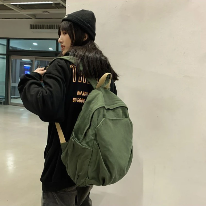 Canvas Kids Backpacks for Boy Large Capacity Cute Backpacks Simple Retro Travel Bag Sports Bag Designer Bag Class Bags for Girl
Canvas Kids Backpacks for Boy Large Capacity Cute Backpacks Simple Retro Travel Bag Sports Bag Designer Bag Class Bags for Girl