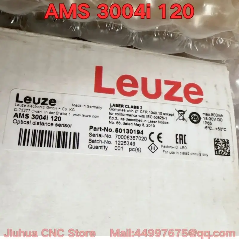 Совершенно новый лазерный дальномер AMS 3004i 120.
Совершенно новый лазерный дальномер AMS 3004i 120.