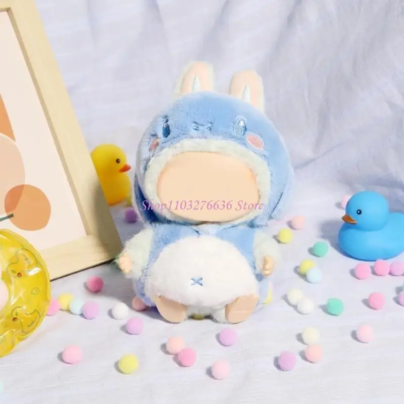 R6FD 17CM Plush Doll Clothing Stylish Jumpsuit Doll Outfit Soft Polyester Doll Animal Costume for Anime Sitting Doll Figure
R6FD 17CM Plush Doll Clothing Stylish Jumpsuit Doll Outfit Soft Polyester Doll Animal Costume for Anime Sitting Doll Figure