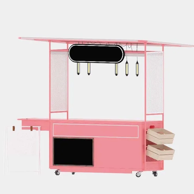 Мобильная тележка для закусок на заказ, розовая, для напитков, с витриной для мороженого, на колесах
Мобильная тележка для закусок на заказ, розовая, для напитков, с витриной для мороженого, на колесах