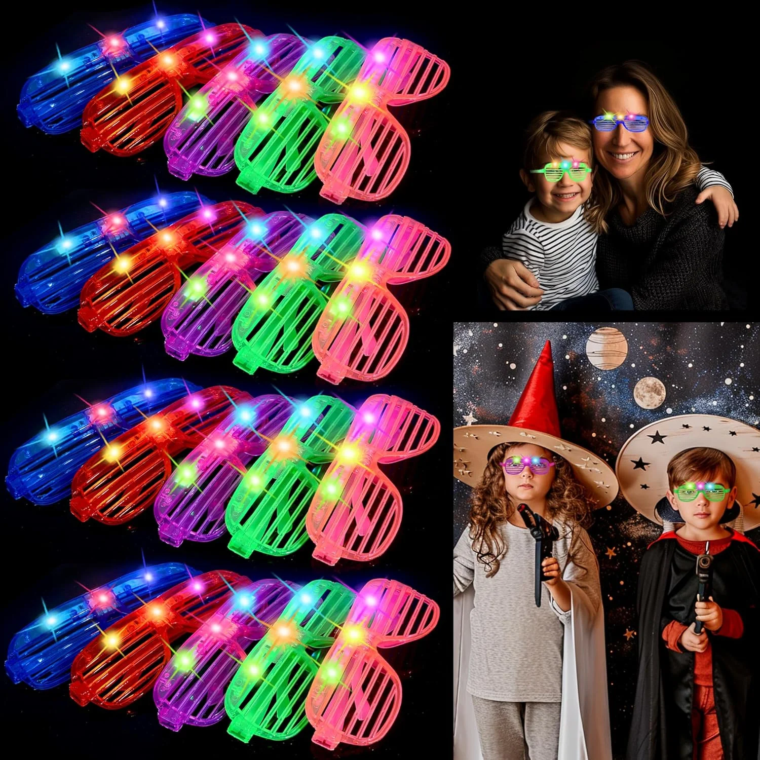 Wireless LED Heart Shaped Sunglasses Wedding NightClub Disco Accessories EL Shutter Glasses Luminous Glasses Toys Pinata Rewards
Wireless LED Heart Shaped Sunglasses Wedding NightClub Disco Accessories EL Shutter Glasses Luminous Glasses Toys Pinata Rewards