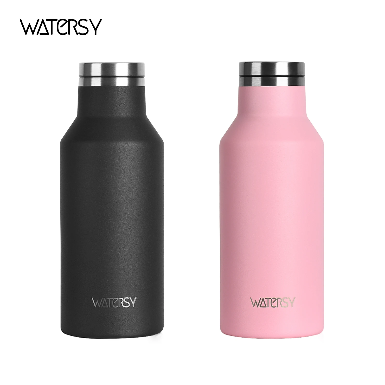 WATERSY 2Pcs Stainless Steel Thermal Water Bottle 350ml Insulated Vacuum Flask Sports Bottle for Iced Coffee Birthday Gift
WATERSY 2Pcs Stainless Steel Thermal Water Bottle 350ml Insulated Vacuum Flask Sports Bottle for Iced Coffee Birthday Gift
