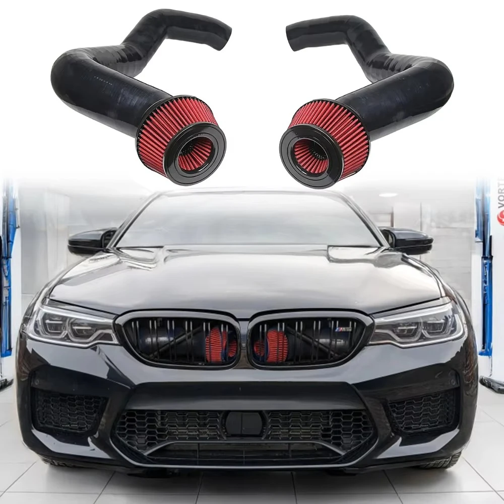 For 2018+ M5 M8 G90 F90 F91 F92 F93 M550i M850i G15 G30 S63 Silicone Front Mount Intake Cold Air Intake
For 2018+ M5 M8 G90 F90 F91 F92 F93 M550i M850i G15 G30 S63 Silicone Front Mount Intake Cold Air Intake