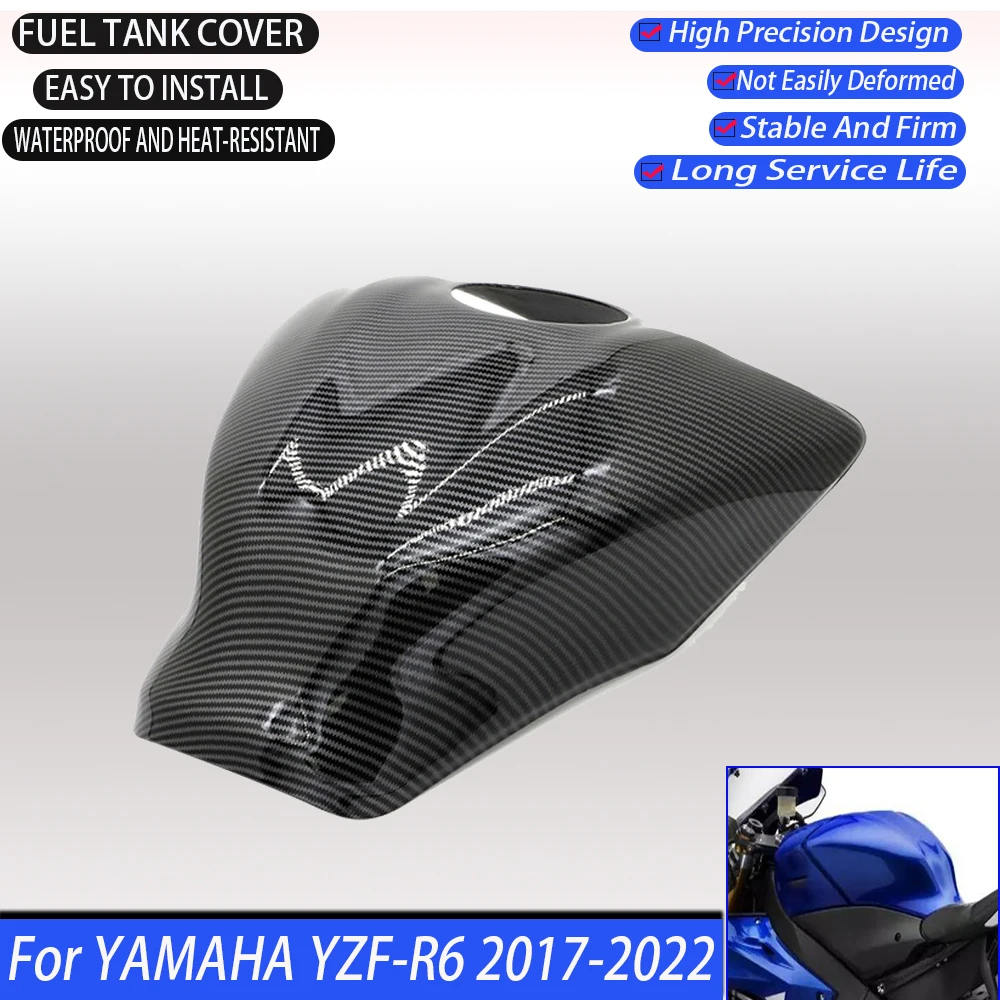 Motorcycle Fuel Tank Cover Fairing Suitable For YAMAHA YZF-R6 R6 2017-2023 High-Quality ABS Plastic Carbon Paint Accessories
Motorcycle Fuel Tank Cover Fairing Suitable For YAMAHA YZF-R6 R6 2017-2023 High-Quality ABS Plastic Carbon Paint Accessories