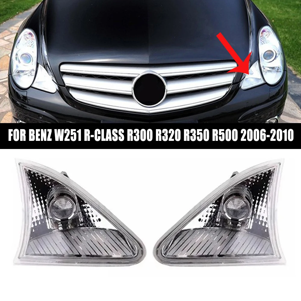 1Pair Front Fog Lamps Bulbs Corner Turn Signal Light For Mercedes W251 Benz R-Class R300 R320 R350 R500 2006-2010 Led Fog Light
1Pair Front Fog Lamps Bulbs Corner Turn Signal Light For Mercedes W251 Benz R-Class R300 R320 R350 R500 2006-2010 Led Fog Light