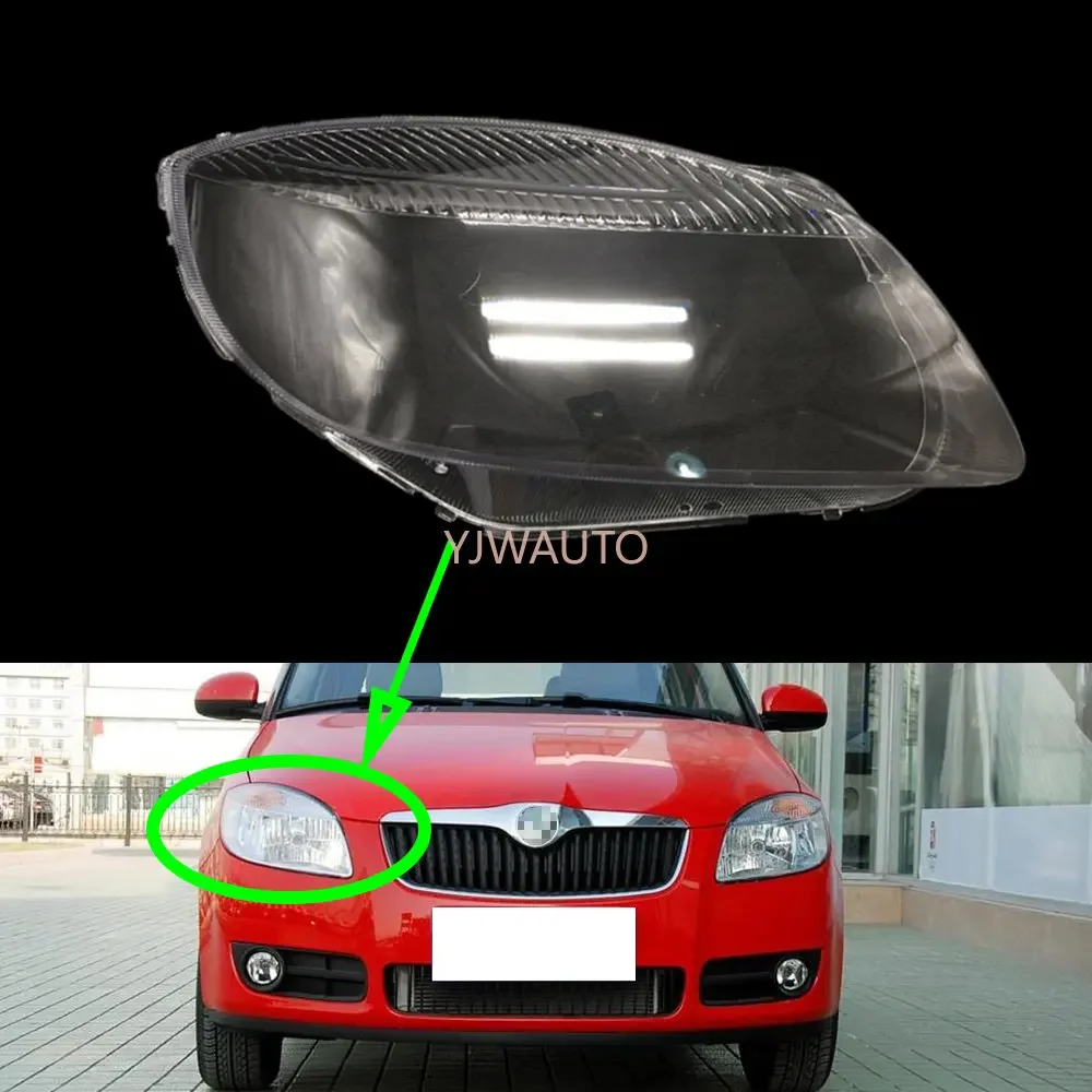 Налобный фонарь для Skoda Fabia 2008 ~ 2011, крышка фары, автомобильные фары, замена стекла, передняя Автомобильная оболочка
Налобный фонарь для Skoda Fabia 2008 ~ 2011, крышка фары, автомобильные фары, замена стекла, передняя Автомобильная оболочка